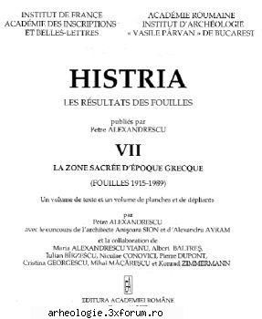 in aceste zile a aparut volumul vii din seria 