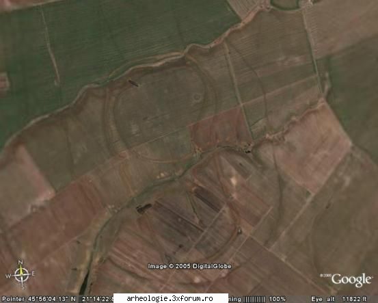 google earth - am inceput sa ma joc cu google earth, si am vazut - Arheologia in Romania